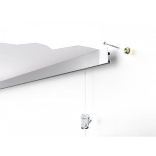 STAS Cliprail Max 150 см + монтажний комплект &ndash; білий