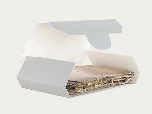 Коробка-папка KS11, світло-сірий, FW 3 з/в розміри: 359 х 244 х 80/350 х 250 х 10, для А4
