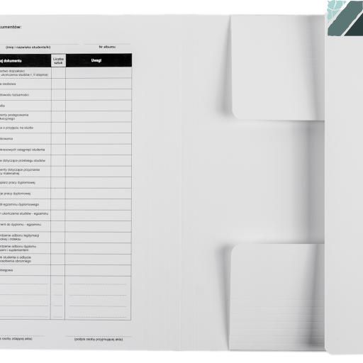 Папка для палітурки студентських справ, картон Carta Rocca 300 г/м&sup2; 320x230x50 мм