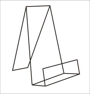Підставка для книг з оргскла А4