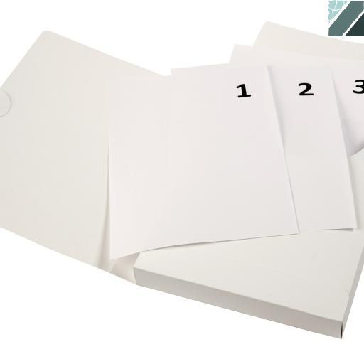 Папка з кишенею для неперфорованих документів. Top-Down System